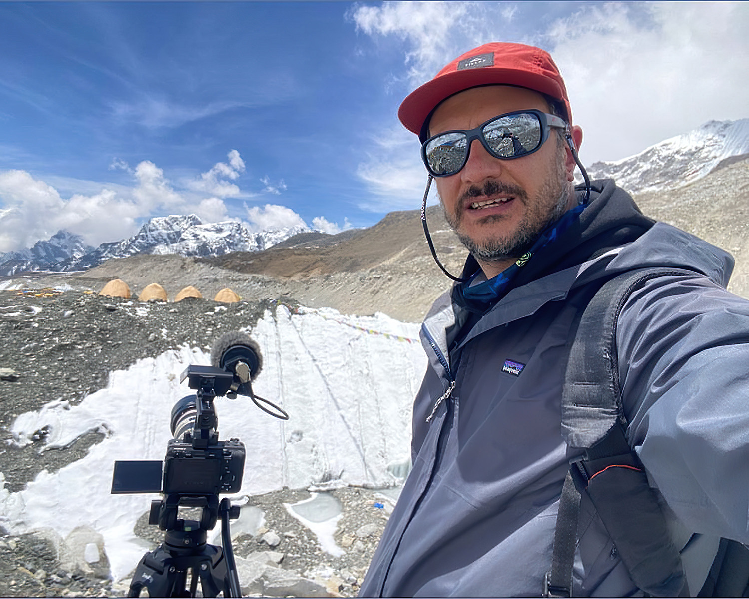 Mount Everest Basecamp Camera Operator