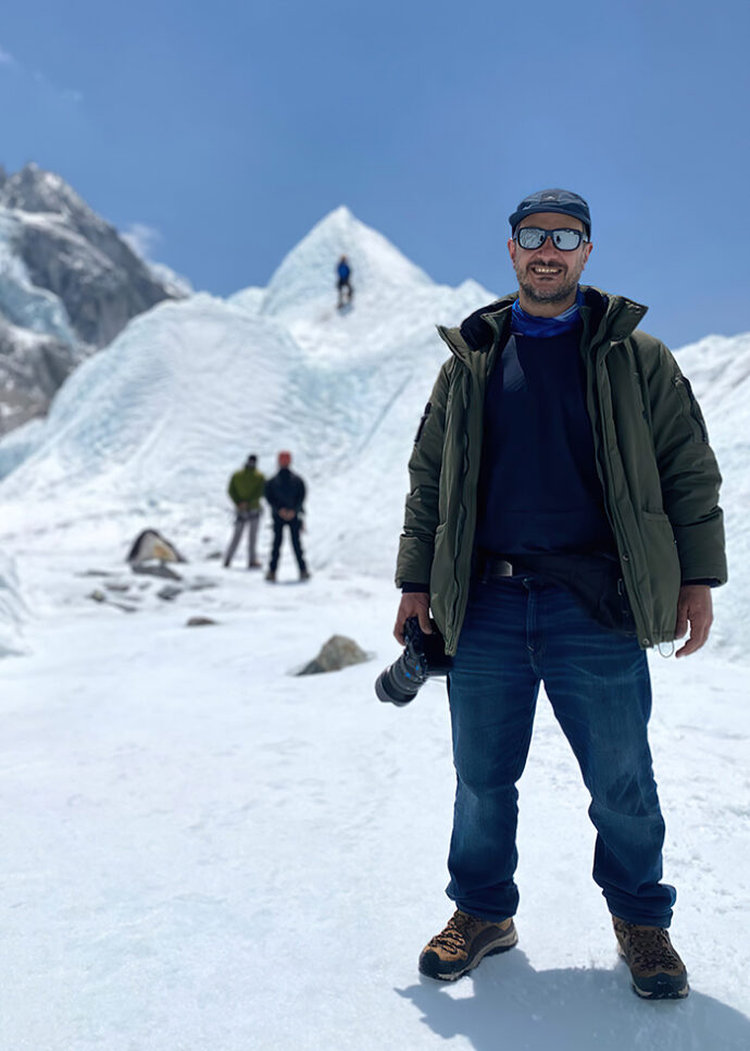 Pinnacles at Mount Everest Basecamp